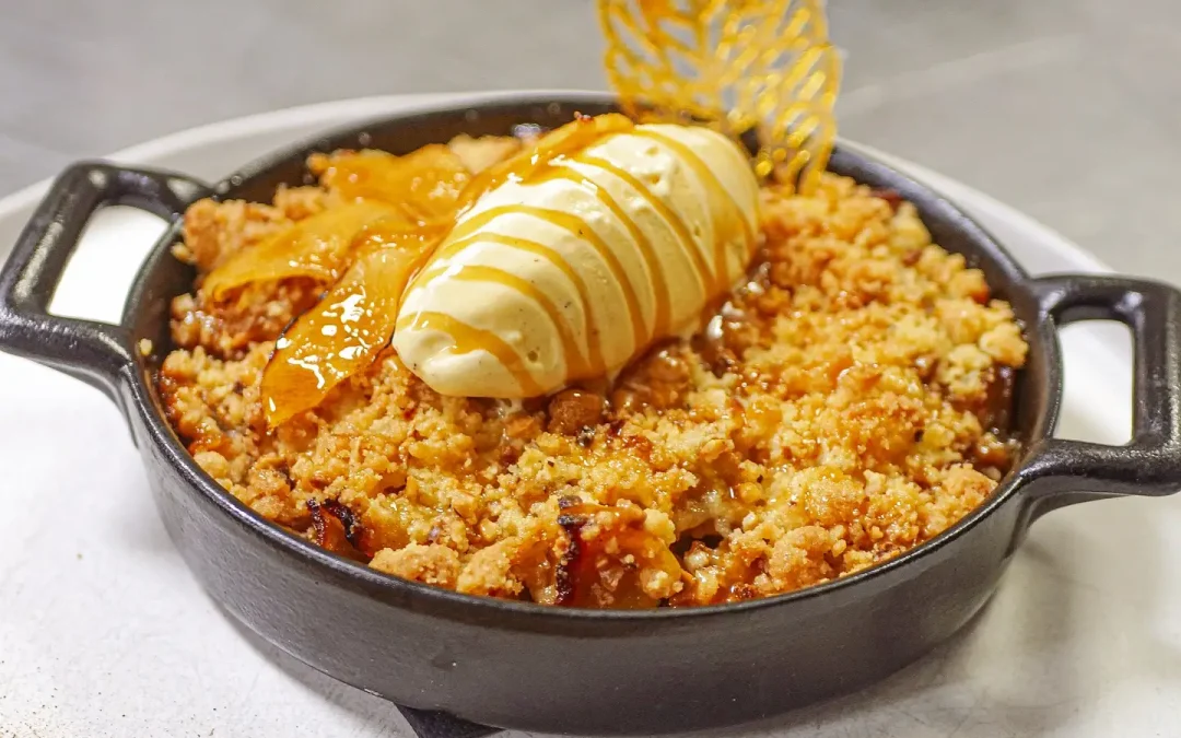 Le crumble aux pommes